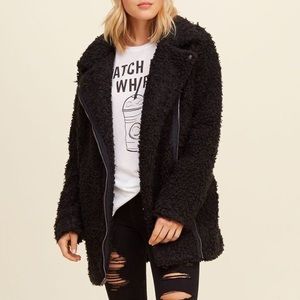 Hollister Textured Biker Jacket